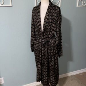 RARE like new Vintage Edgemont Silk Robe mens One Size